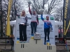 Naisten sarjan podiumilla 1. Rosa Törmänen IK-32, 2. Heidi Onger IK-32, 3. Veera Väkevä CCH. Kuva: Ville-Pekka Reponen