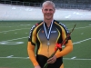 Harri Rajaniemi oli seuran uusi löytö, joka toi hopeaa eräajosta ja pronssia kilometrin aika-ajosta luokassa M40.